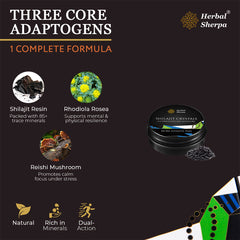 Herbal Sherpa KX-901 Crystals Pre-Workout & Recovery with Rhodiola, Shilajit & Reishi