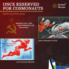 Herbal Sherpa KX-901 Crystals Pre-Workout & Recovery with Rhodiola, Shilajit & Reishi