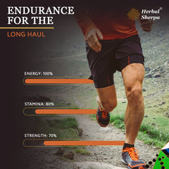 Herbal Sherpa KX-901 Crystals Pre-Workout & Recovery with Rhodiola, Shilajit & Reishi