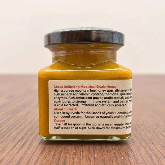 DrSheikh Medicinal Grade Honey plus TURMERIC