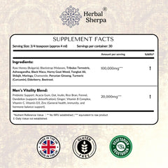 Men's Testosterone & Libido Booster. Natural Premium Ingredients. 30 days