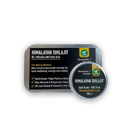 Shilajit Resin, Pure Himalayan Shilajit - Gold Grade 100% Pure, High In Fulvic & Humic Acid, Boosts Immune System & Vitality, Vegan. 10-20g, Packaging may differ.